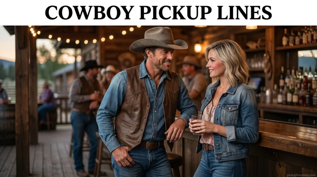 Cowboy Pickup Lines