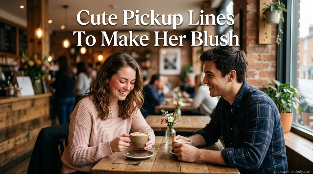 Cute Pickup Lines To Make Her Blush