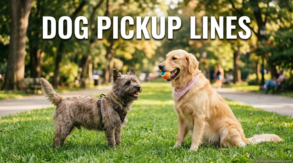 Dog Pickup Lines