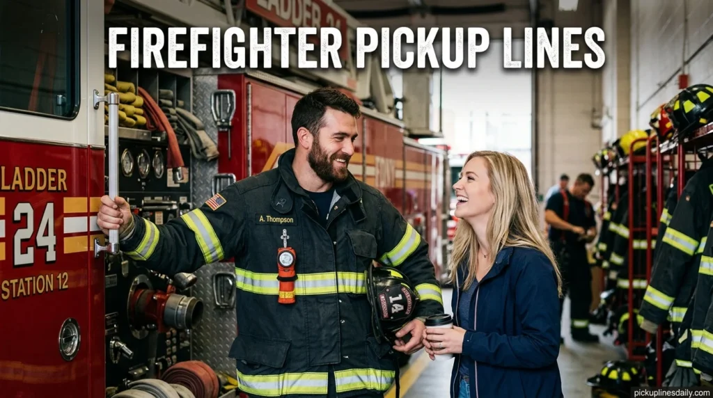 Firefighter Pickup Lines