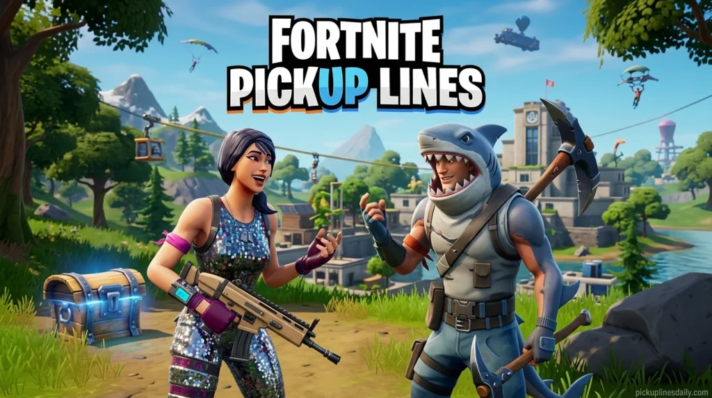Fortnite Pickup Lines