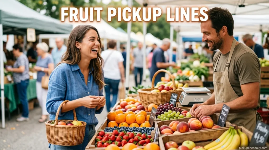 Fruit Pickup Lines