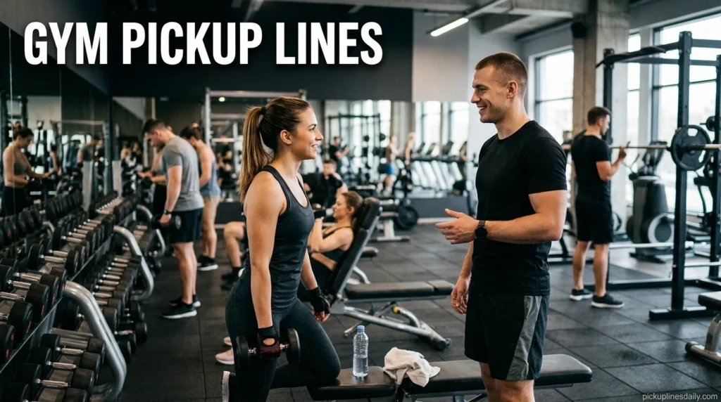 Gym Pickup Lines