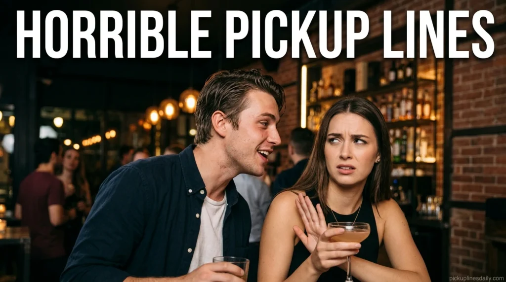 Horrible Pickup Lines
