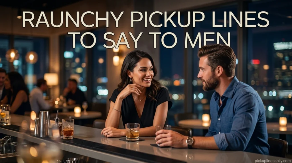 Raunchy Pickup Lines To Say To Men