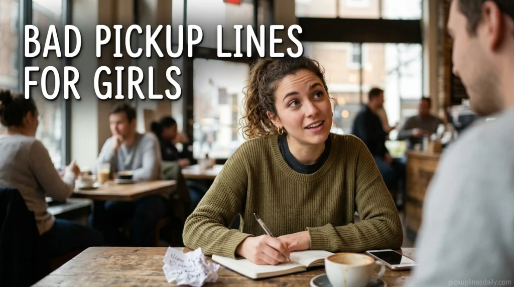 bad pickup lines for girls