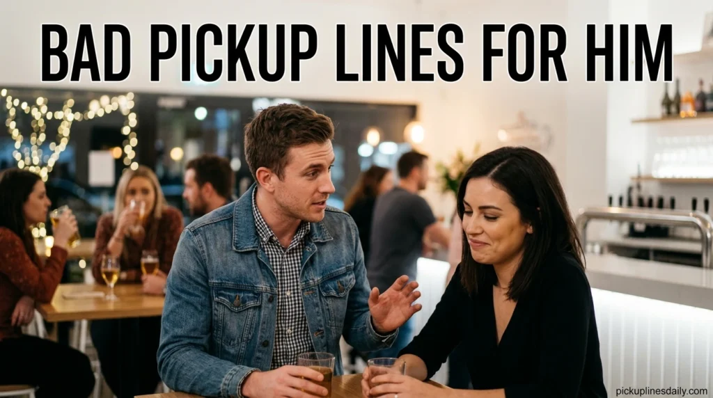 Bad Pickup Lines For Him
