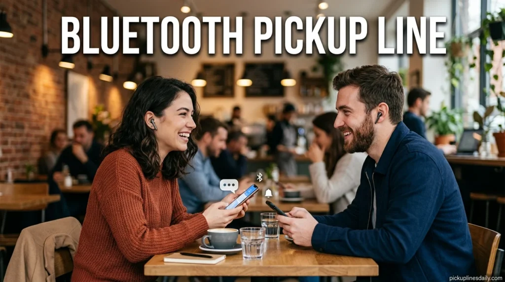 Bluetooth Pickup Line