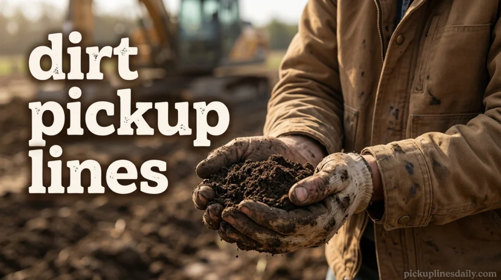 dirt pickup lines