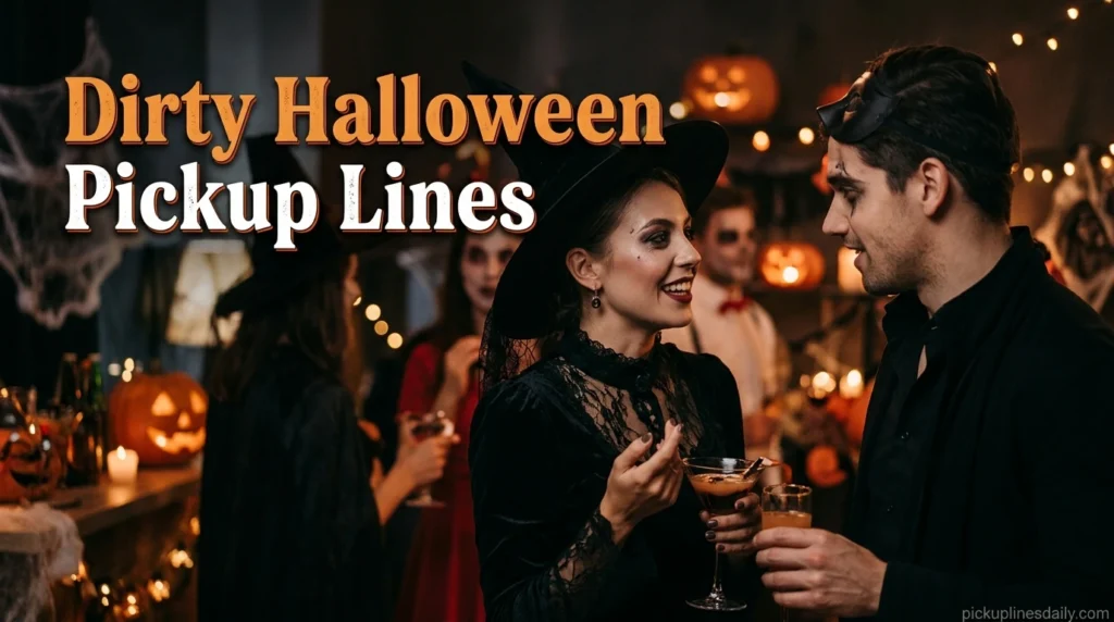 Dirty Halloween Pickup Lines
