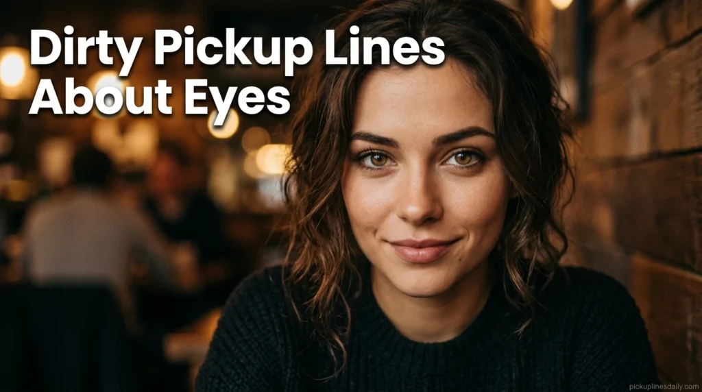 Dirty Pickup Lines About Eyes