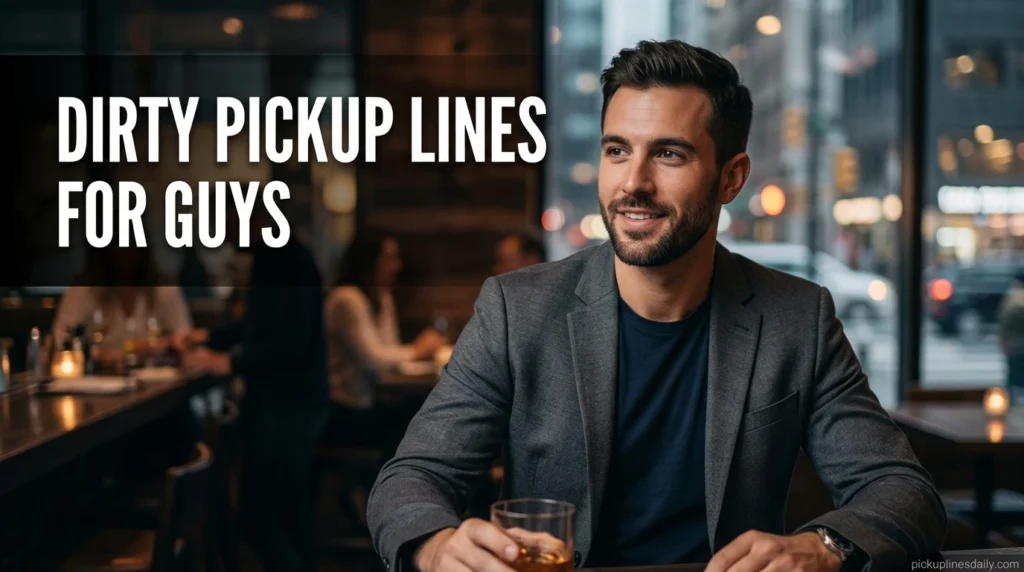 Dirty Pickup Lines For Guys