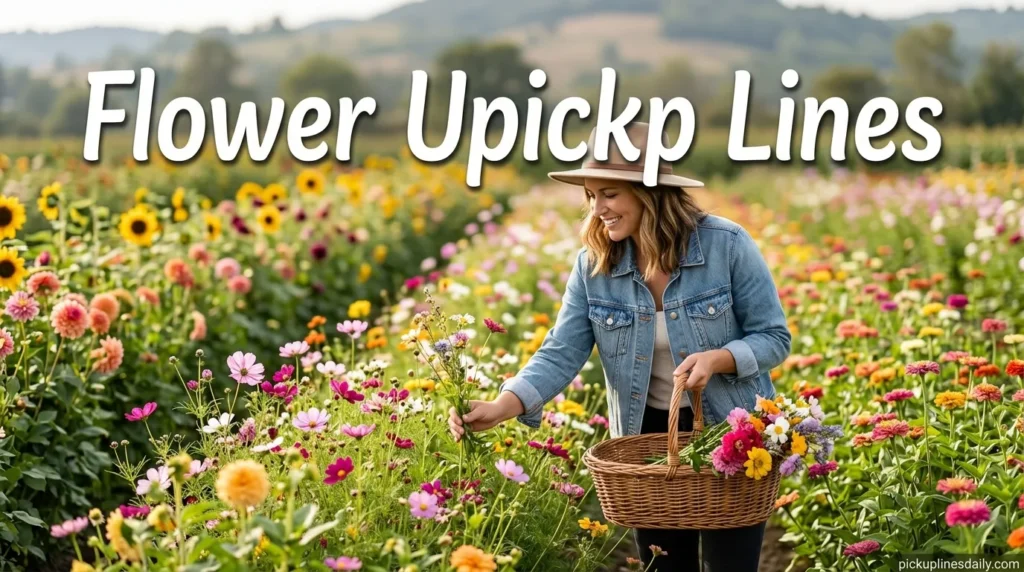 Flower Upickp Lines