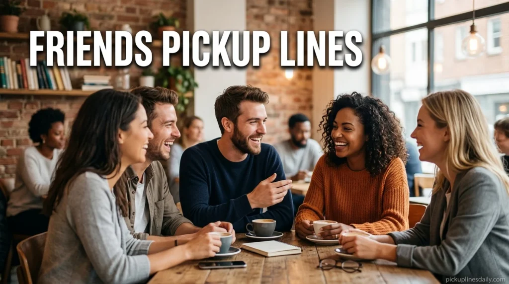 Friends Pickup Lines