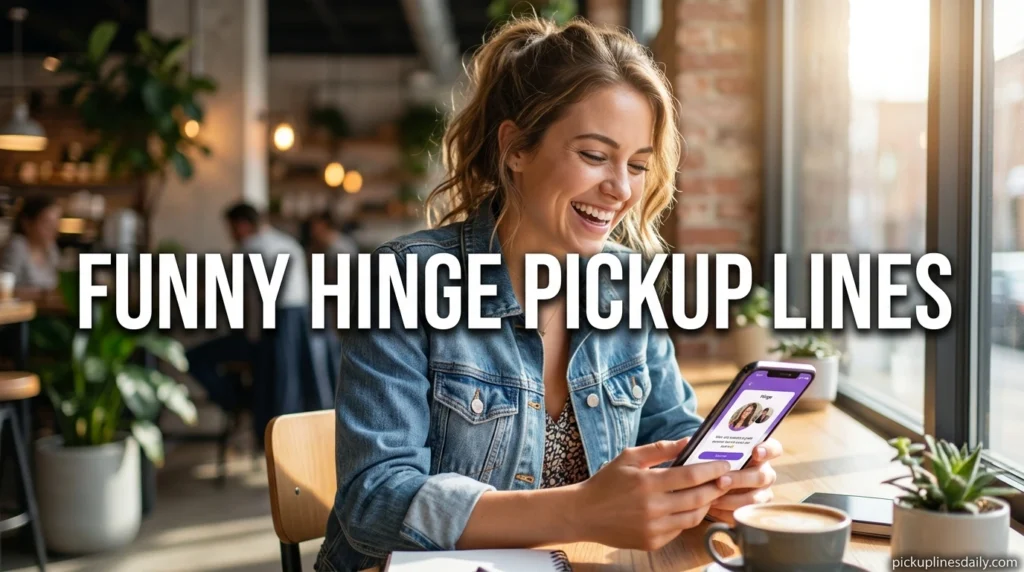Funny Hinge Pickup Lines