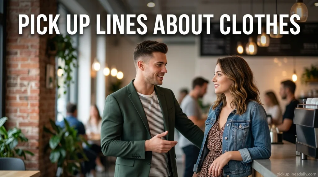 Pick Up Lines About Clothes