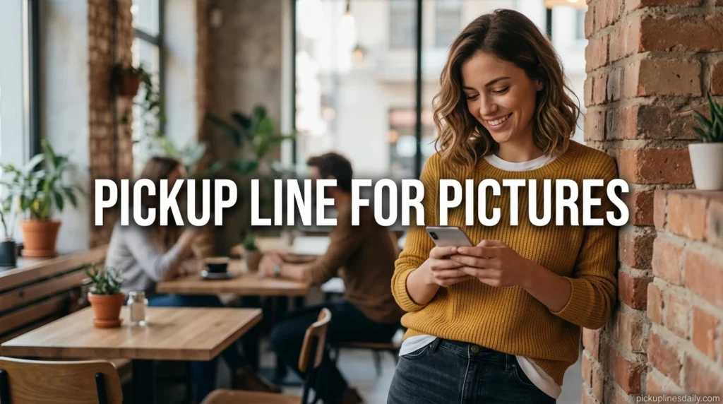 pickup line for pictures