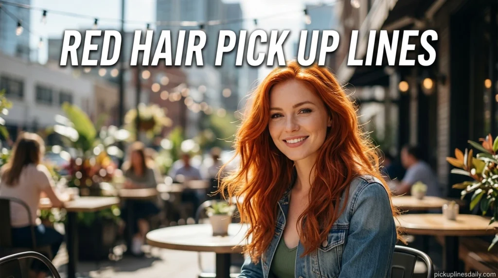 Red Hair Pick Up Lines