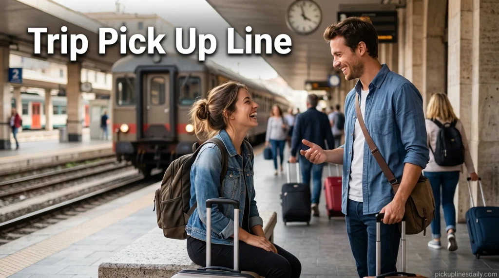 Trip Pick Up Line