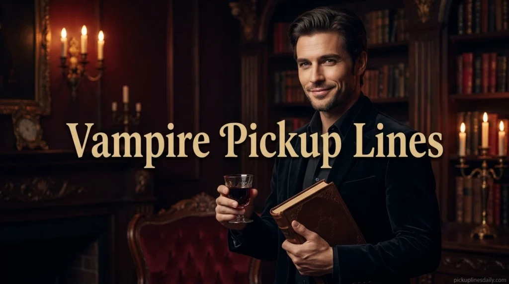 Vampire Pickup Lines
