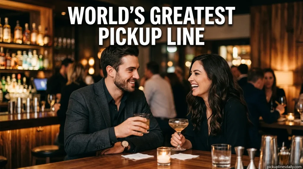 world's greatest pickup line