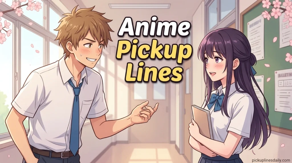 Anime Pickup Lines