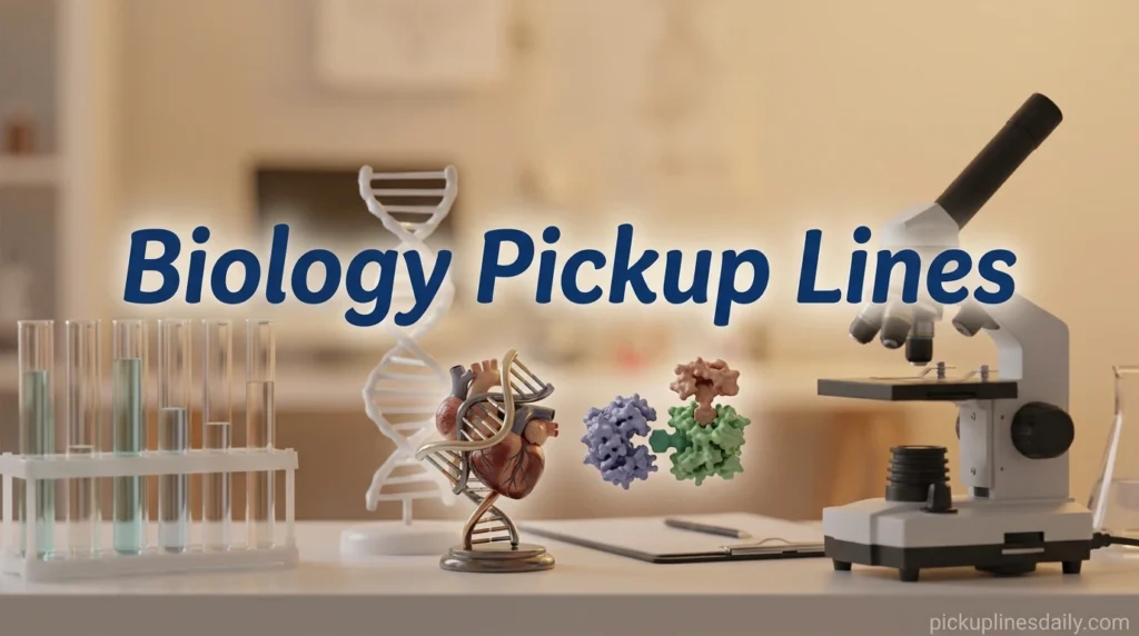 Biology Pickup Lines