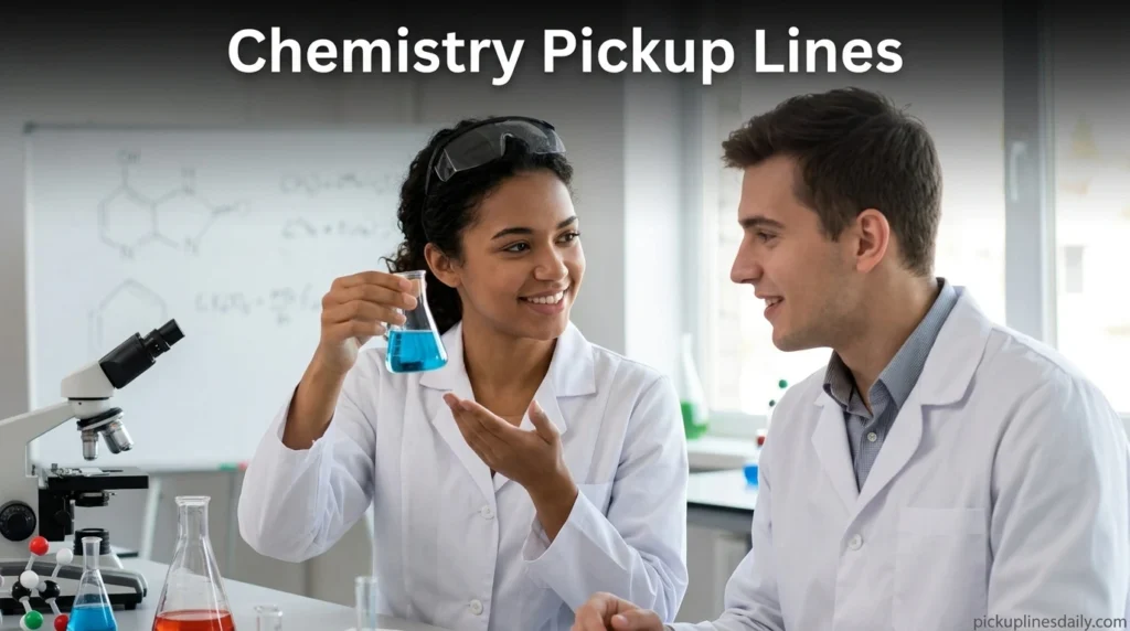Chemistry Pickup Lines