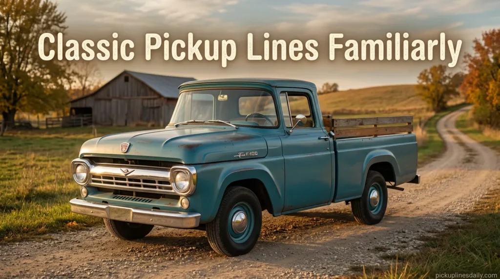 Classic Pickup Lines Familiarly