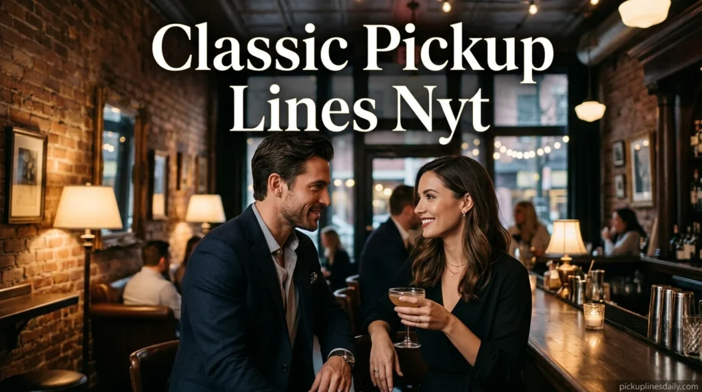 Classic Pickup Lines Nyt