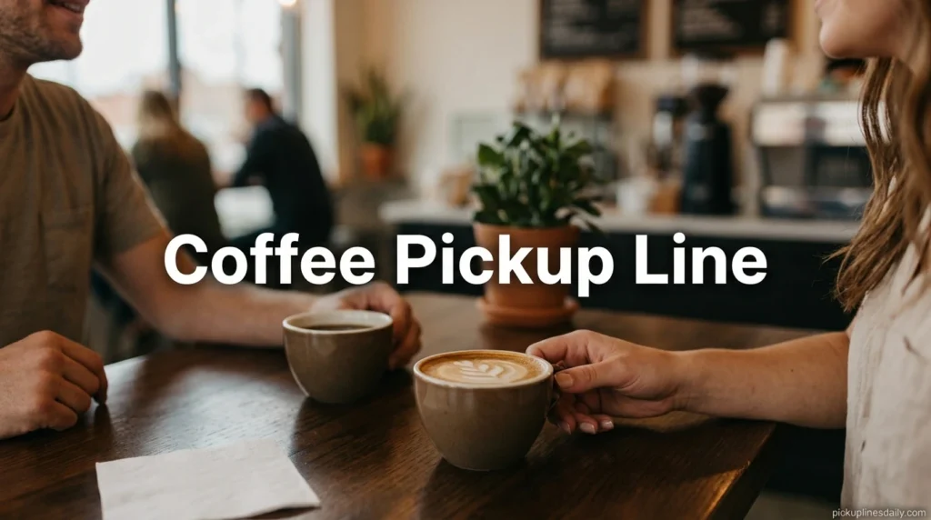 Coffee Pickup Line