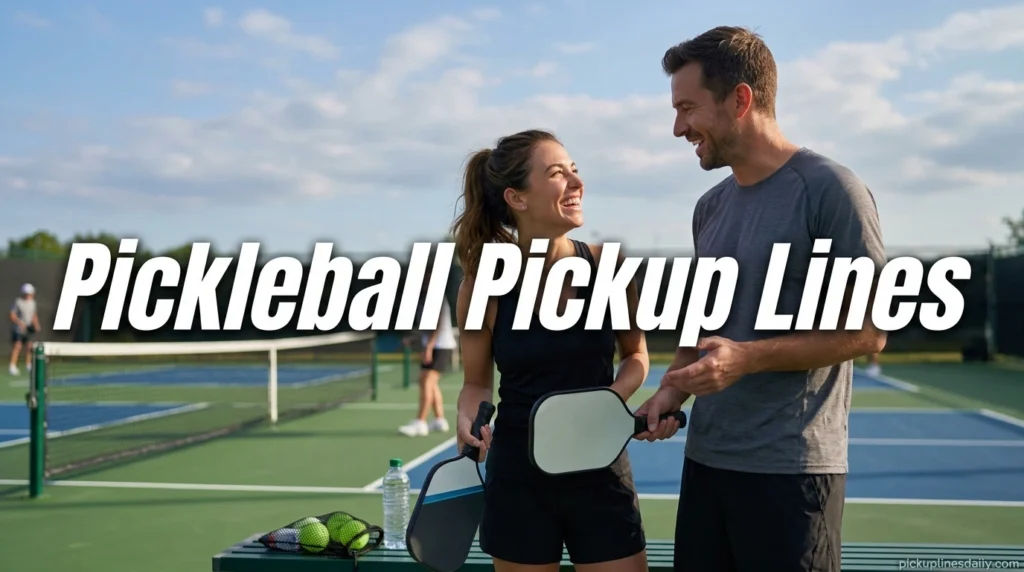 Pickleball Pickup Lines