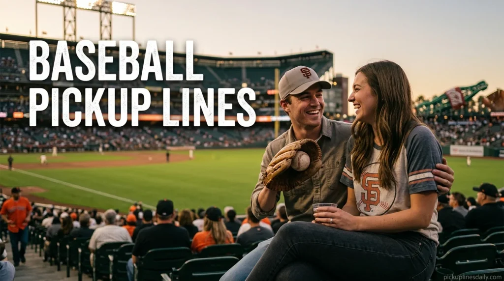 Baseball Pickup Lines