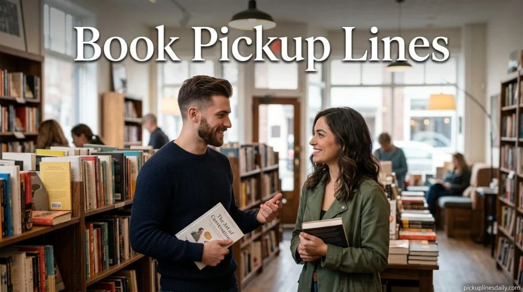 Book Pickup Lines