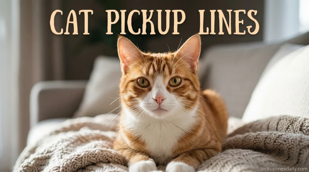 Cat Pickup Lines