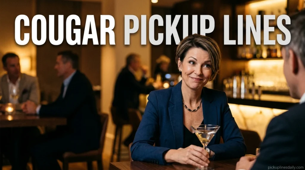 Cougar Pickup Lines