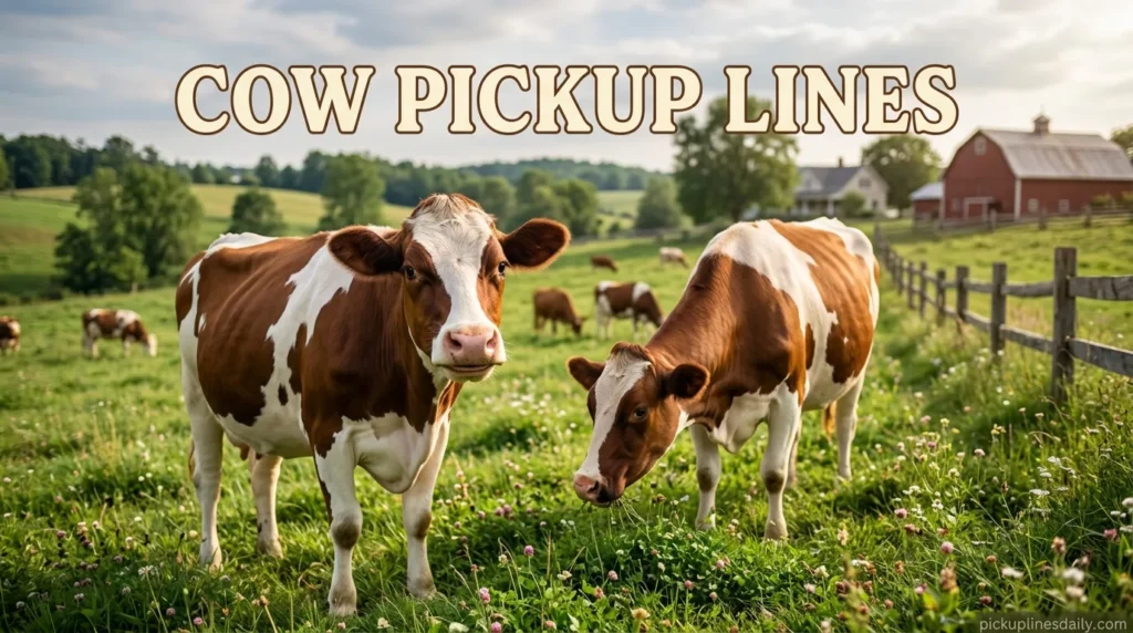 Cow Pickup Lines