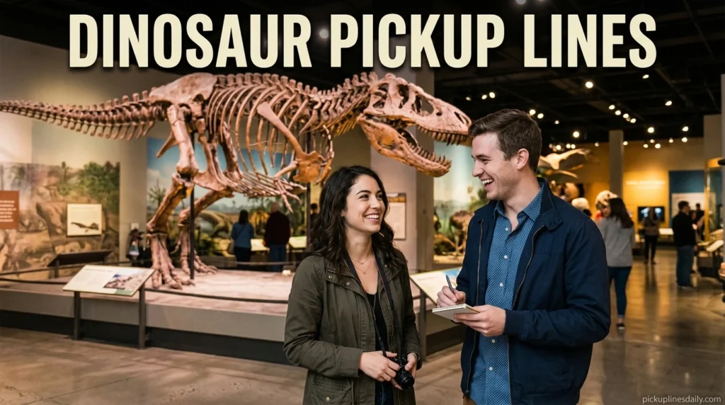Dinosaur Pickup Lines
