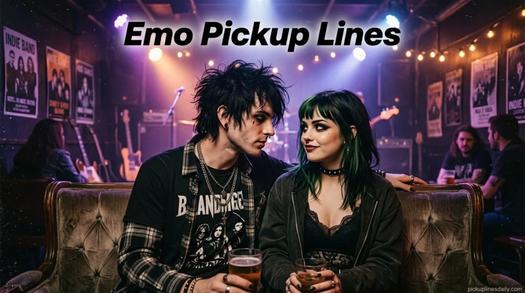 Emo Pickup Lines