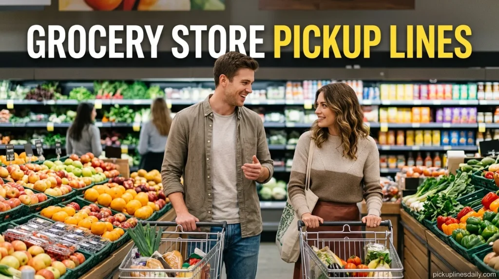 Grocery Store Pickup Lines