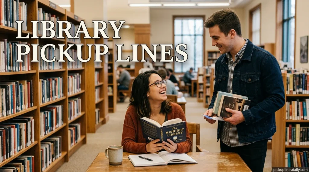 Library Pickup Lines