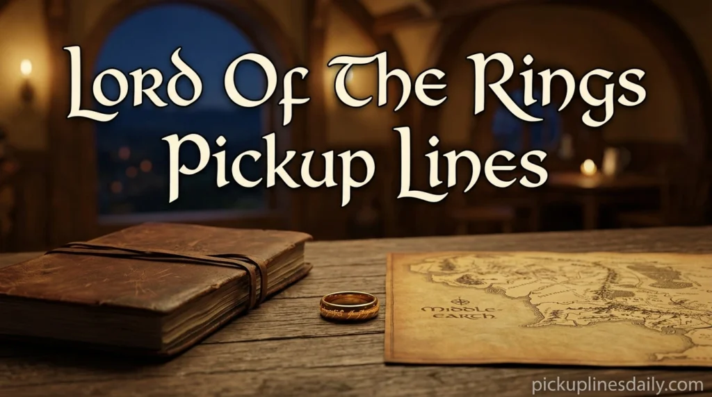 Lord Of The Rings Pickup Lines
