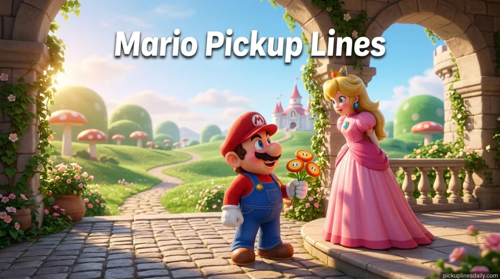 Mario Pickup Lines