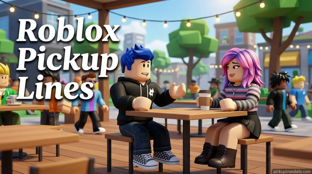 Roblox Pickup Lines