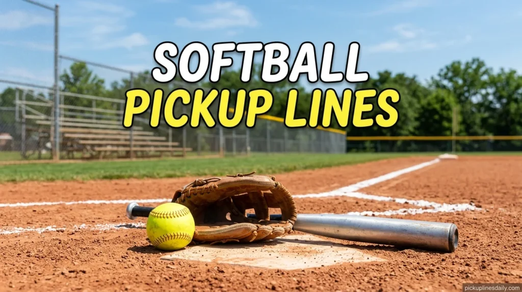 Softball Pickup Lines