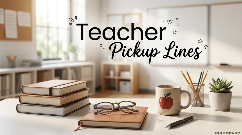 Teacher Pickup Lines