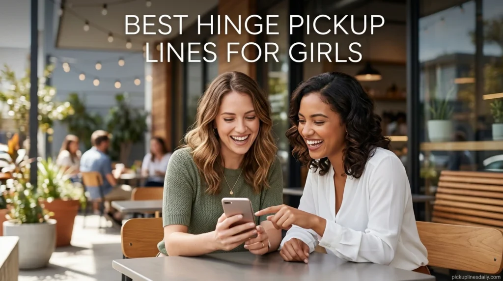 Best Hinge Pickup Lines For Girls