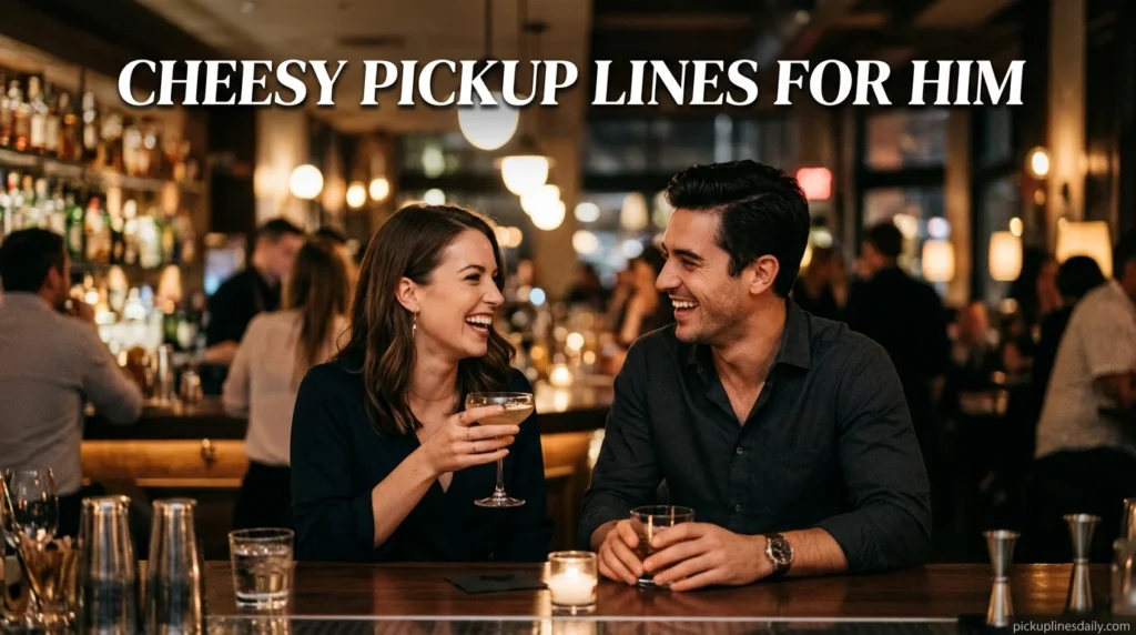 Cheesy Pickup Lines For Him