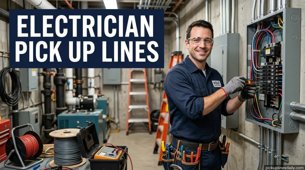 electrician pick up lines