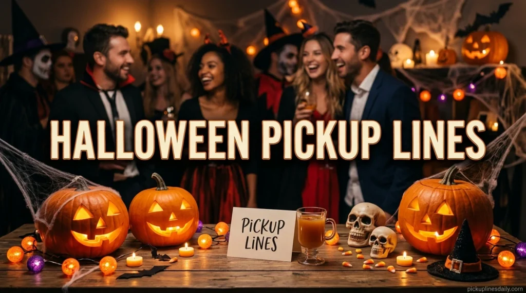 halloween pickup lines